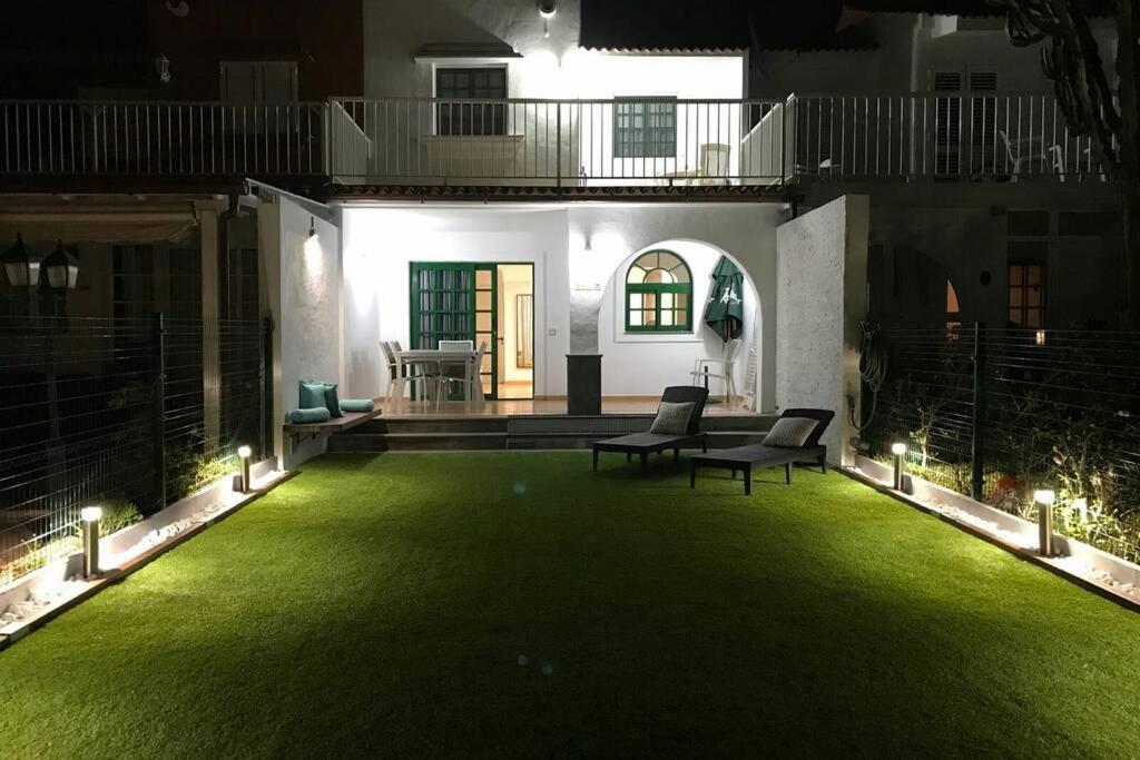 Duplex Con Jardin Y Buenas Vistas Apartment มาสปาโลมาส ภายนอก รูปภาพ