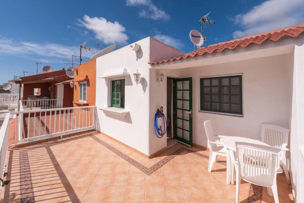 Duplex Con Jardin Y Buenas Vistas Apartment มาสปาโลมาส ภายนอก รูปภาพ